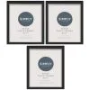 Simply Everyday 8 X 10" Block Frames 3pk - Black -Furniture shop 290765 3pk simply everyday block frames 8x10 black 2