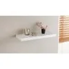 Norsk High Gloss Shelves 60cm - White 2 Norsk High Gloss Shelves 60cm - White -Furniture shop 318116 white high gloss shelf small