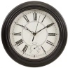 B&M Traditional Lincoln Wall Clock - Black