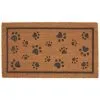 B&M Rubber & Coir Doormat - Paw Prints 2 B&M Rubber & Coir Doormat - Paw Prints -Furniture shop 320572 rubber and coir doormat 5