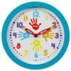 B&M Learn To Tell The Time Clock - Blue -Furniture shop 321977 learn to tell the time clock 6