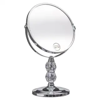 B&M Crystal Two-Sided Swivel Mirror 3 B&M Crystal Two-Sided Swivel Mirror