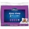 Silentnight Luxury Deep Sleep Pillow 2pk -Furniture shop 329446 silentnight deep sleep 2pk pillows 1