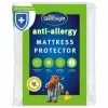 Silentnight Anti-Allergy Mattress Protector - Single -Furniture shop 329486 329483 329484 329485 silentnight anti allergy mattress protector