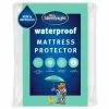 Silentnight Waterproof Mattress Protector - Single -Furniture shop 329487 329488 silentnight waterproof mattress protector 1