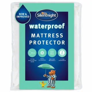 Silentnight Waterproof Mattress Protector - Single 3 Silentnight Waterproof Mattress Protector - Single