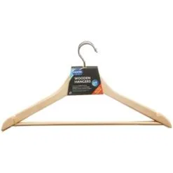 Addis Wooden Hangers 4pk -Furniture shop 333091 addis wooden hangers 4pk