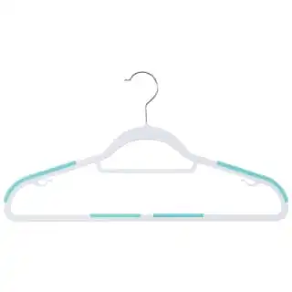 B&M Addis Non-Slip Hangers 6pk - Multi Colour 6 B&M Addis Non-Slip Hangers 6pk - Multi Colour - Image 4