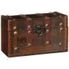 B&M Wooden Storage Chest -Furniture shop 338728 woodern storage chest
