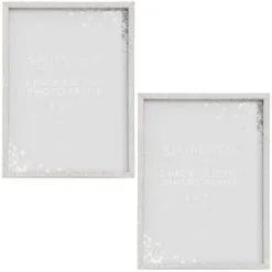 B&M Glitter Photo Frames 5 X 7" 2pk 7 B&M Glitter Photo Frames 5 X 7" 2pk -Furniture shop 343243 glitter photo grame 2pk 2