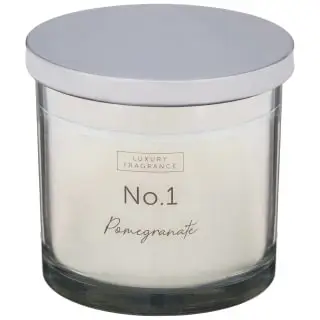 B&M Pomegranate Scented Candle 3 B&M Pomegranate Scented Candle