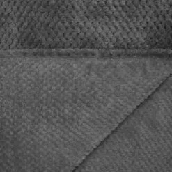 Simply Everyday Waffle Throw - Charcoal -Furniture shop 348798 simply waffle throw charcoal 2