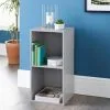 Lokken 2 Cube Shelving Unit - Grey -Furniture shop 348902 lokken grey 2 cube storage
