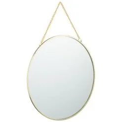 B&M Round Hanging Mirror