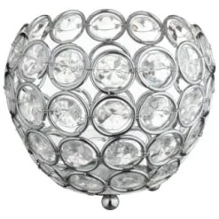 B&M Crystal Tealight Candle Holder