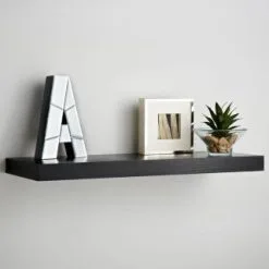 Lokken Floating Shelf 60cm - Black