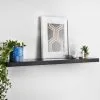 Lokken Floating Shelf 100cm - Black -Furniture shop 356243 lokken black floating shelf 100cm