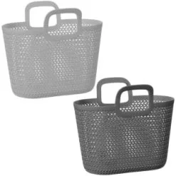 B&M Knit Handy Storage Basket - Light Grey 5 B&M Knit Handy Storage Basket - Light Grey -Furniture shop 358289 knit handy basket main