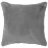 Heritage Collection Aspen Faux Fur Cushion - Grey