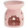 B&M Heart Oil Burner - Blush -Furniture shop 360980 blush heart oil burner