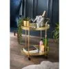 B&M Deco Glam Drinks Trolley - Gold -Furniture shop 363791 deco glam drinks trolley gold