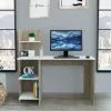 B&M Norvik Desk With Shelves