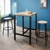 B&M Michigan 3 Piece Breakfast Bar Set