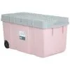 B&M Deluxe Storage Box 100L - Pink -Furniture shop 365398 100l deluxe storage box pink