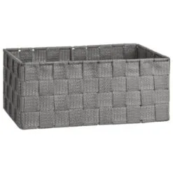 B&M Woven Storage Baskets 3pk - Silver -Furniture shop 365979 3pk woven baskets silver 2