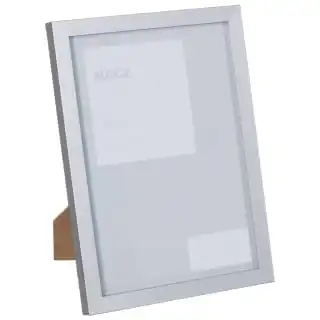 B&M A4 Block Photo Frame 2pk - Grey 4 B&M A4 Block Photo Frame 2pk - Grey - Image 2