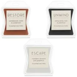 B&M Spa Wax Melts 9pk - Escape 5 B&M Spa Wax Melts 9pk - Escape -Furniture shop 368687 368689 368695 spa wax melts group