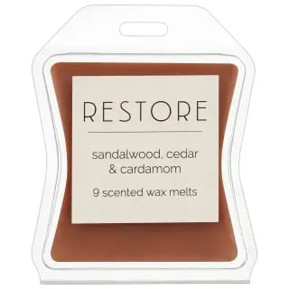 B&M Spa Wax Melts 9pk - Restore 3 B&M Spa Wax Melts 9pk - Restore