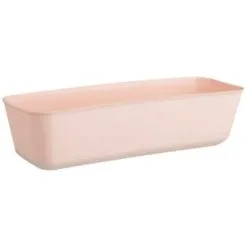 B&M Soft Touch Flexi Storage Tray 3pk - Blush -Furniture shop 368737 soft touch 3pk flexi storage basket blush