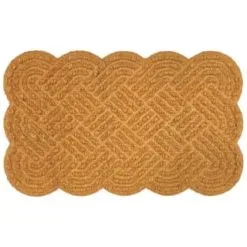 B&M Woven Coir Knot Doormat