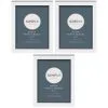 Simply Everyday 5 X 7" Block Frames 3pk - White -Furniture shop 370279 3pk simply everyday block frames 5x7 white