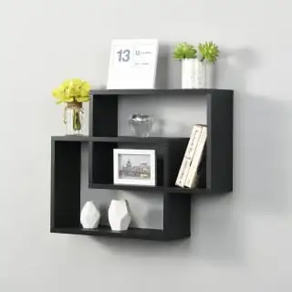 Lokken Display Wall Shelf - Black 4 Lokken Display Wall Shelf - Black - Image 2