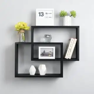 Lokken Display Wall Shelf - Black 3 Lokken Display Wall Shelf - Black
