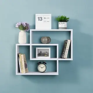 Lokken Display Wall Shelf - Grey 3 Lokken Display Wall Shelf - Grey