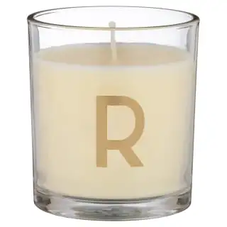 B&M Alphabet Candle (Assorted) - Sandalwood & Amber 6 B&M Alphabet Candle (Assorted) - Sandalwood & Amber - Image 4