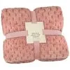 Heritage Collection Waffle Faux Fur Throw - Blush 1 Heritage Collection Waffle Faux Fur Throw - Blush -Furniture shop 372937 waffle faux fur throw blush 41