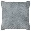Heritage Collection Waffle Faux Fur Cushion - Grey 1 Heritage Collection Waffle Faux Fur Cushion - Grey -Furniture shop 373030 waffle faux fur cushion grey