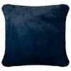 B&M Navy Aspen Faux Fur Cushion 2 B&M Navy Aspen Faux Fur Cushion -Furniture shop 373089 aspen cushion navy1