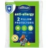 Silentnight Anti-Allergy Pillow Protector 2pk 1 Silentnight Anti-Allergy Pillow Protector 2pk -Furniture shop 375776 silentnight anti allergy 2 pillow protectors