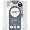 Simply Everyday Simply Anti-Bacterial Quilted Mattress Protector - Double -Furniture shop 375785 simply quilted super soft mattress protector double