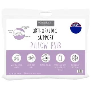 Downland Orthopaedic Support Pillows 2pk 3 Downland Orthopaedic Support Pillows 2pk