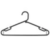 B&M Jumbo Hangers 10pk - Black -Furniture shop 376555 10pk strong clothes hangers blacks 3