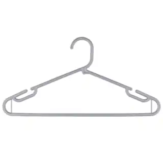 B&M Jumbo Hangers 10pk - Grey 3 B&M Jumbo Hangers 10pk - Grey