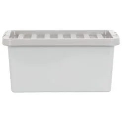 B&M Storage Box With Lid 11L - Graphite -Furniture shop 377031 11l storage box grey 4
