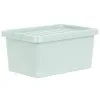 B&M Storage Box With Lid 11L - Sage -Furniture shop 377036 11l storage box sage 3