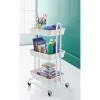 Spaceways 3 Tier Multi-Purpose Trolley - White -Furniture shop 378712 mobel 3 tier multipurpose trolley white